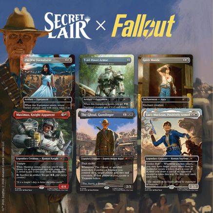 Secret Lair Drop: Secret Lair x Fallout: Beyond Vault 33 - Non-Foil Edition (anglais)