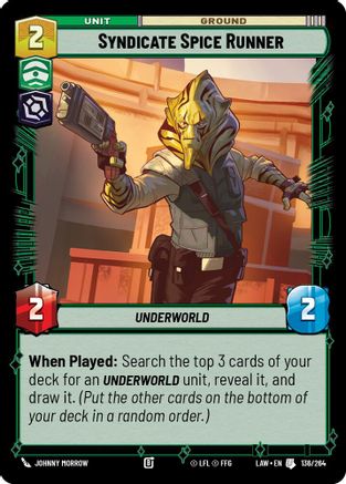 Syndicate Spice Runner (136/264) - ALT - Uncommon