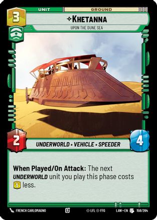 Khetanna - Upon the Dune Sea (158/264) - ALT - Uncommon