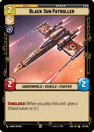 Black Sun Patroller (211/264) - ALT - Rare