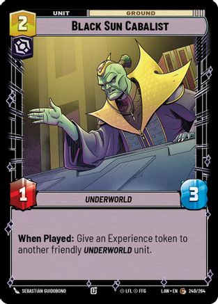 Black Sun Cabalist (249/264) - ALT - Common
