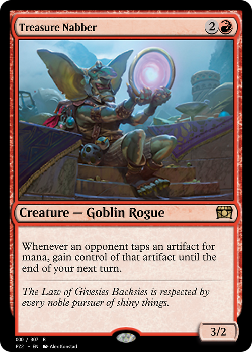 Treasure Nabber (PZ2-70653) - rare - Foil