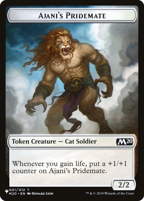 Ajani's Pridemate (PLST-TM20-1) - common
