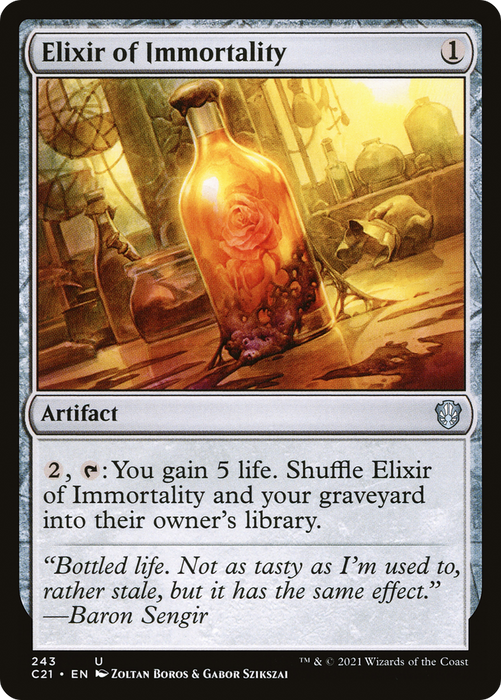 Elixir of Immortality (C21-243) - uncommon