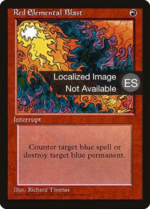 Red Elemental Blast (4BB-218) - common