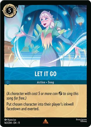Let It Go FRANÇAIS (163/204) - G - Rare - Cold Foil