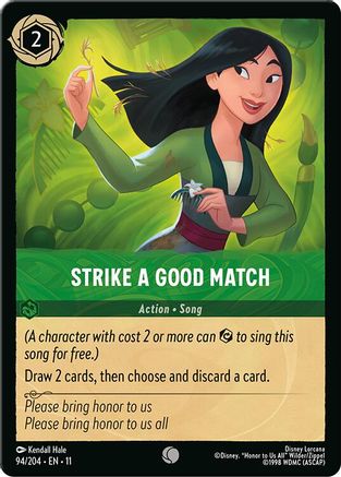 Strike a Good Match FRANÇAIS (94/204) - G - Commune
