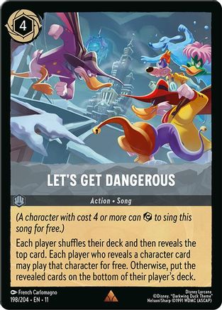 Let's Get Dangerous (198/204) - W - Rare