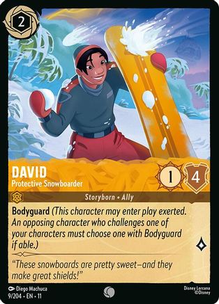David - Protective Snowboarder (9/204) - W - Common