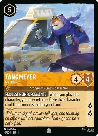 Fangmeyer - Icy Officer (10/204) - W - Common