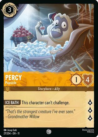 Percy - Pupsicle (27/204) - W - Common - Cold Foil