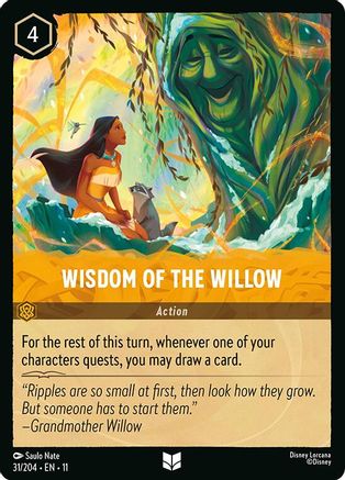 Wisdom of the Willow (31/204) - W - Uncommon