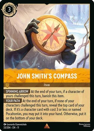 John Smith's Compass (33/204) - W - Rare