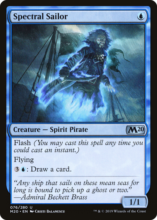 Spectral Sailor (M20-076) - uncommon