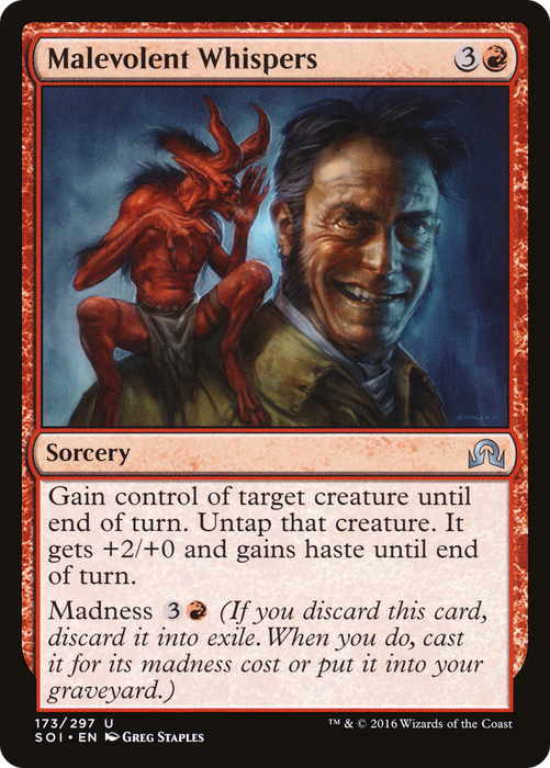 Malevolent Whispers (SOI-173) - uncommon - Foil