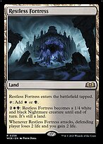Restless Fortress (WOE-259) - rare - Foil