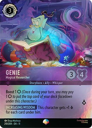 Genie - Magical Researcher (Epic) FRANÇAIS (210/204) - G - Épique - Holofoil