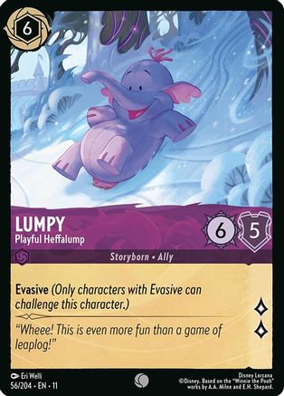 Lumpy - Playful Heffalump (56/204) - W - Common
