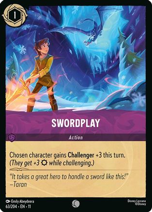 Swordplay FRANÇAIS (63/204) - G - Commune - Cold Foil