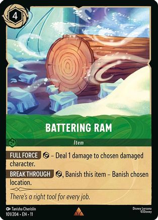 Battering Ram (101/204) - W - Rare - Cold Foil