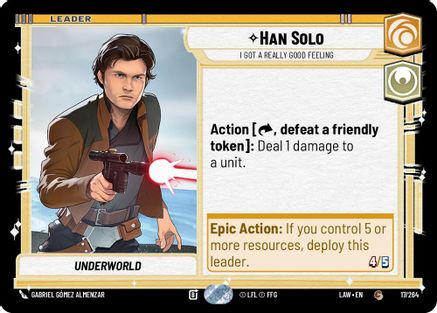 Han Solo - I Got a Really Good Feeling (17/264) - ALT - Common