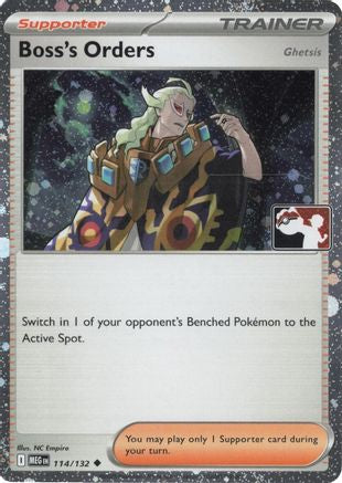 Boss's Orders [Ghetsis] (114/132) - PPSC  - Uncommon - Holofoil