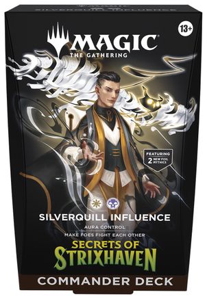 Secrets of Strixhaven - Commander Deck - Silverquill Influence (anglais)