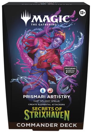 Secrets of Strixhaven - Commander Deck - Prismari Artistry (anglais)