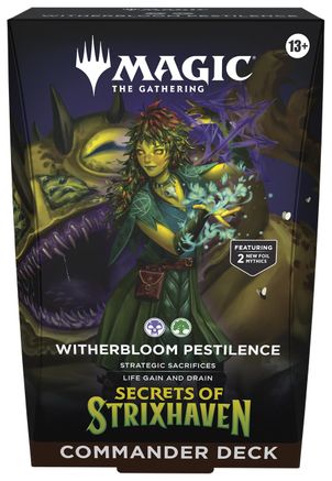 Secrets of Strixhaven - Commander Deck - Witherbloom Pestilence (anglais)