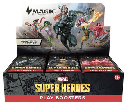 Marvel Super Heroes - Play Booster Box (anglais)