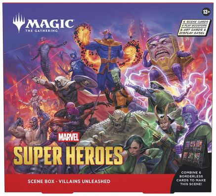 Marvel Super Heroes Scene Box - Villains Unleashed (anglais)