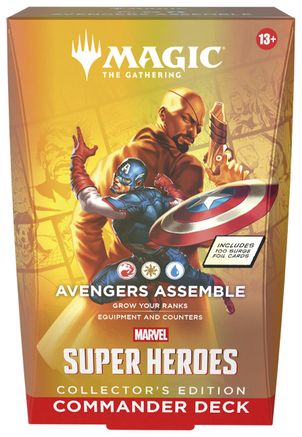 Marvel Super Heroes - Commander Deck - Avengers Assemble - Collector's Edition (anglais)