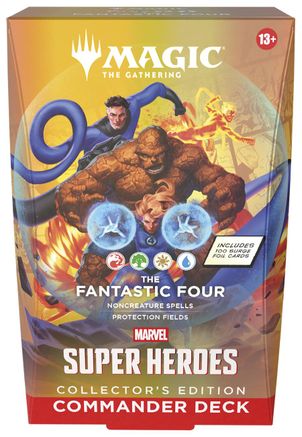Marvel Super Heroes - Commander Deck - The Fantastic Four - Collector's Edition (anglais)