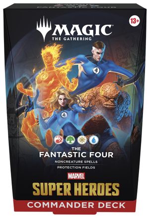 Marvel Super Heroes Commander Deck - The Fantastic Four (anglais)