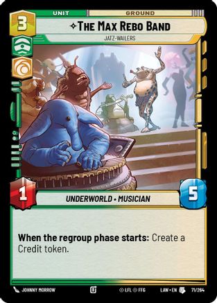 The Max Rebo Band - Jatz-Wailers (71/264) - ALT - Uncommon