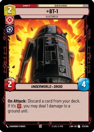 BT-1 - Blastomech (173/264) - ALT - Uncommon