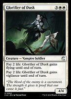 Glorifier of Dusk (CLU-062) - uncommon