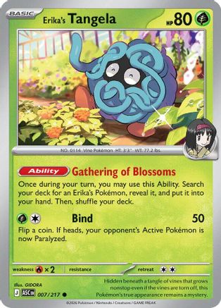Erika's Tangela (007/217) - MAH  - Common