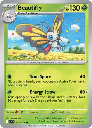 Beautifly (013/217) - MAH  - Uncommon