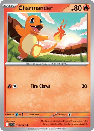 Charmander (020) - MAH  - Common