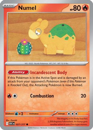 Numel (027/217) - MAH  - Common