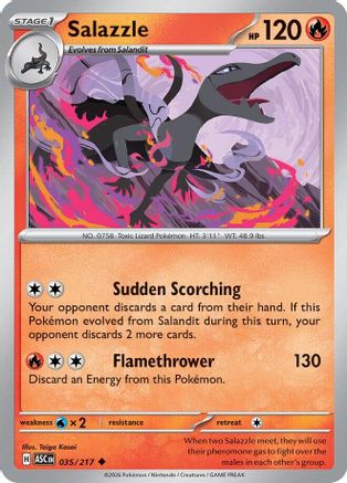 Salazzle (035/217) - MAH  - Uncommon - Reverse Holofoil