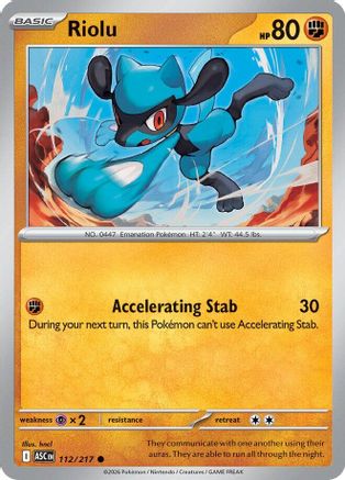 Riolu (112) - MAH  - Common