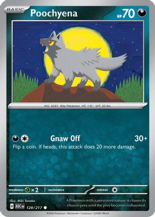 Poochyena (128) - MAH  - Common - Reverse Holofoil