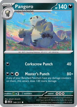 Pangoro (140) - MAH  - Uncommon