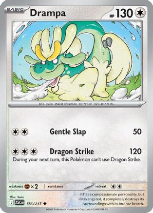 Drampa (176) - MAH  - Uncommon - Reverse Holofoil