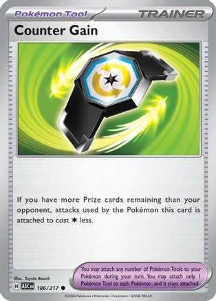 Counter Gain (186/217) - MAH  - Common