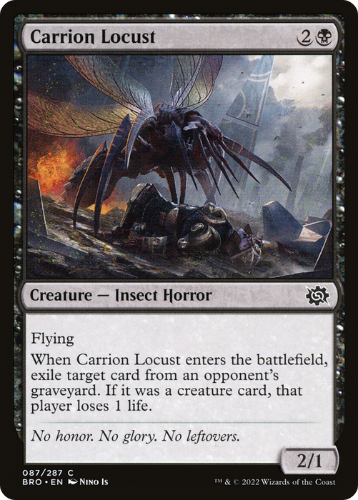 Carrion Locust (BRO-087) - common - Foil
