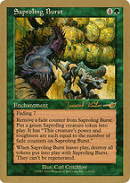 Saproling Burst (WCD-JK113) - rare