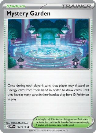 Mystery Garden (194) - MAH  - Uncommon - Reverse Holofoil